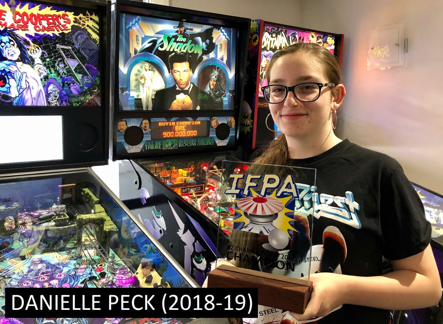 New Zealand National Pinball Champion Hall of Fame