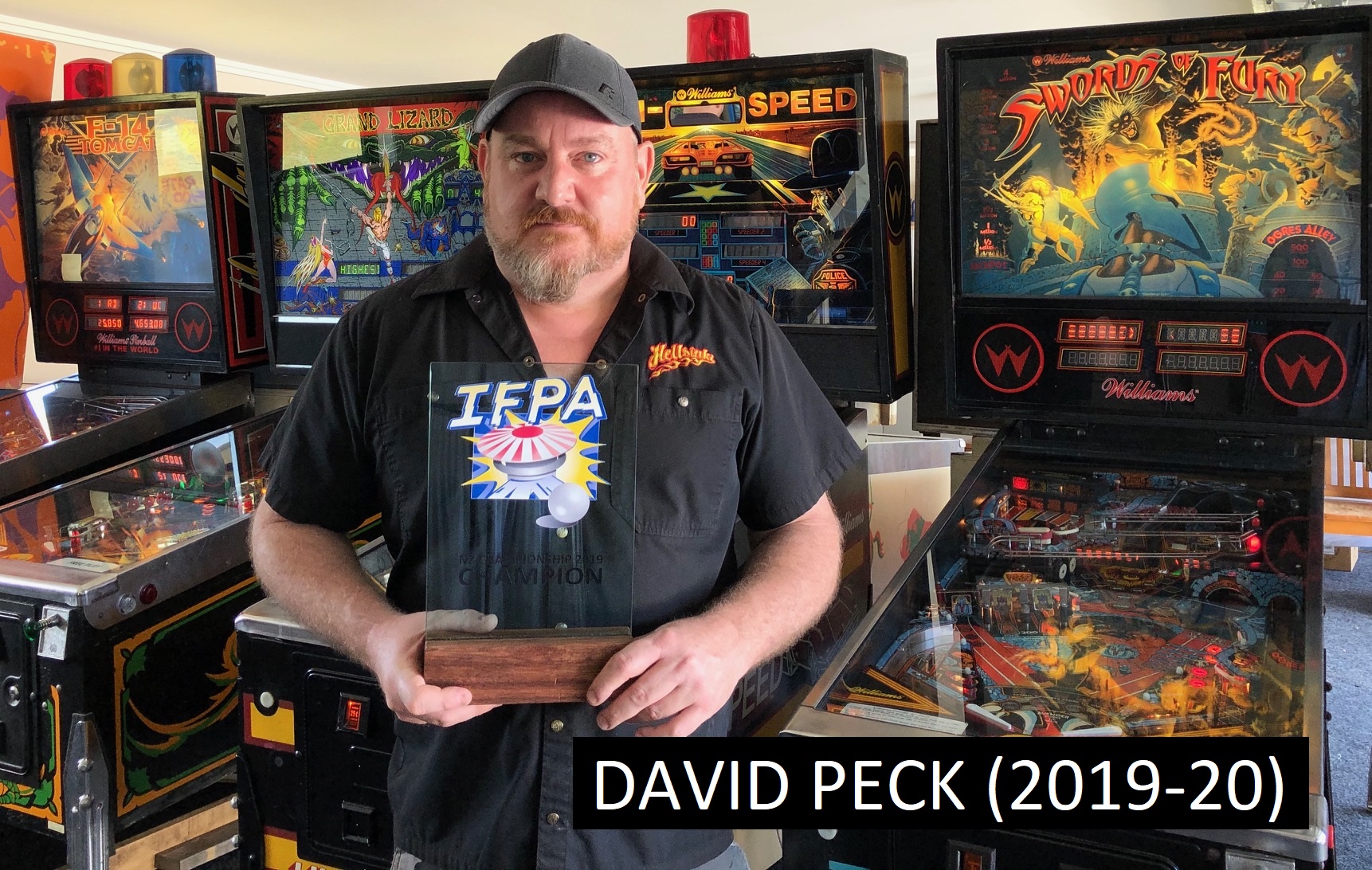 New Zealand National Pinball Champion Hall of Fame