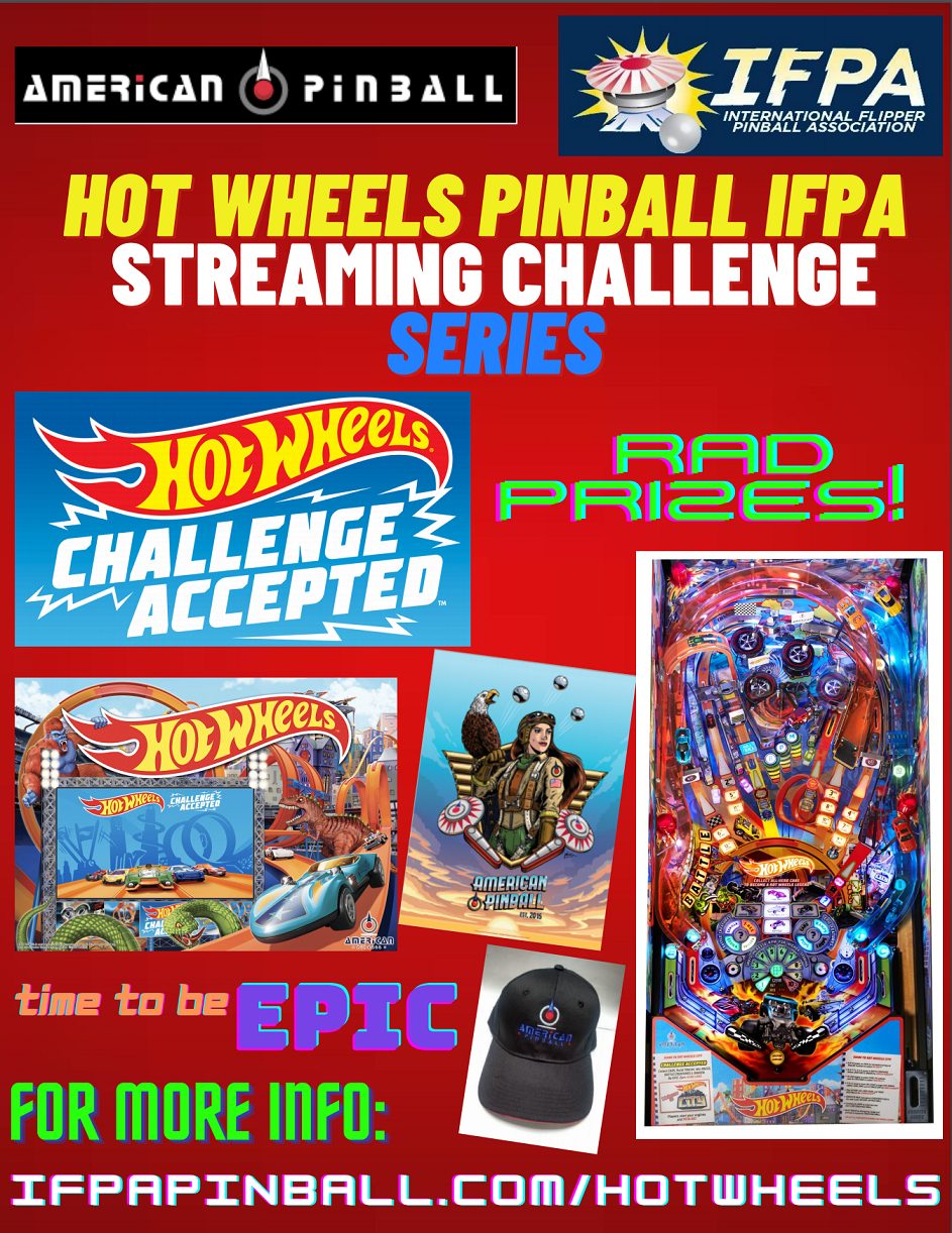 AMERICAN PINBALL TEAMS UP WITH THE INTERNATIONAL FLIPPER PINBALL