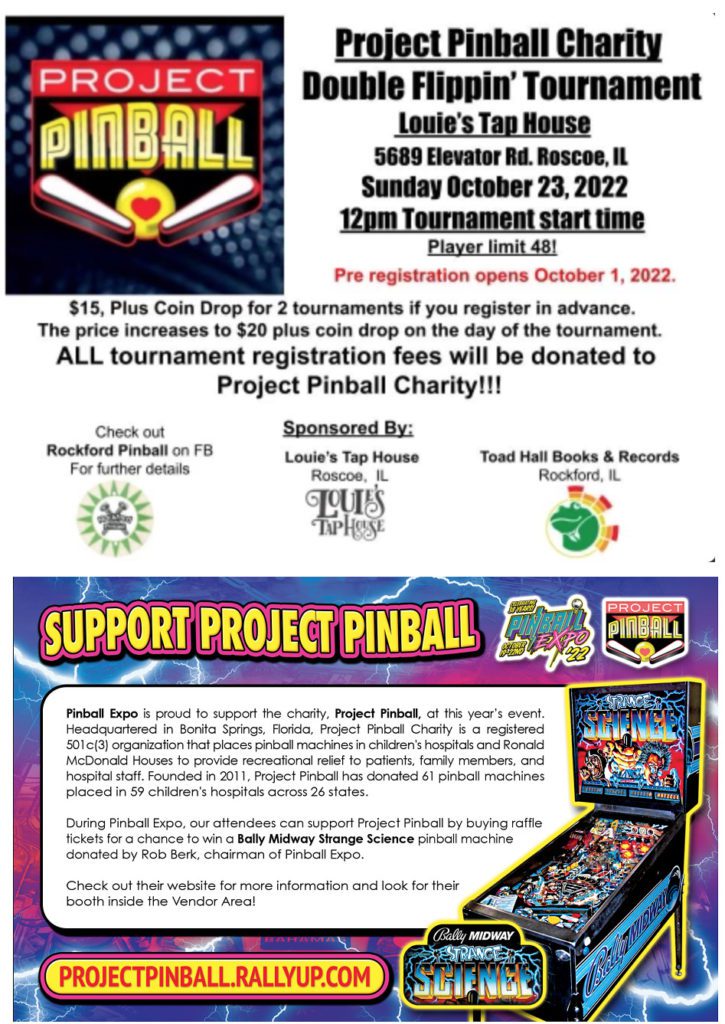 WANT MORE PINBALL AFTER PINBALL EXPO 2022? WANT MORE PINBALL AFTER